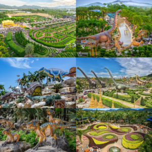 เที่ยวสวนนงนุช พัทยา ใกล้โรงแรม Grand Bangsaray