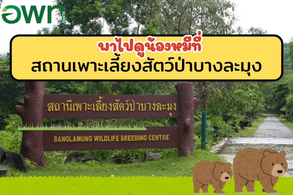 ที่พักใกล้สถานเพาะเลี้ยงสัตว์ป่าบางละมุง